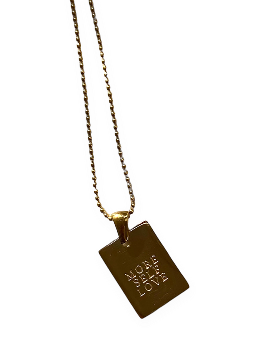 Still statement necklace